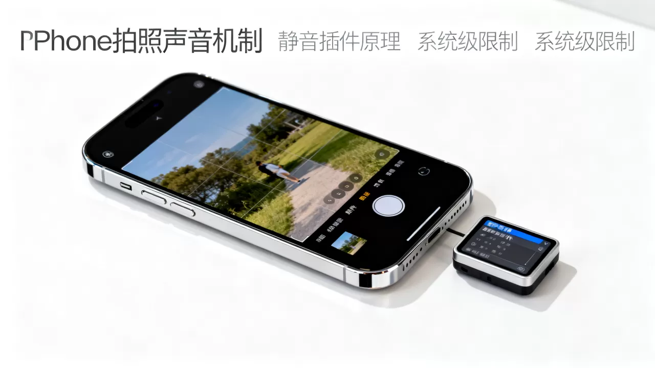 iphone拍照为什么还有声音，iphone拍照静音插件