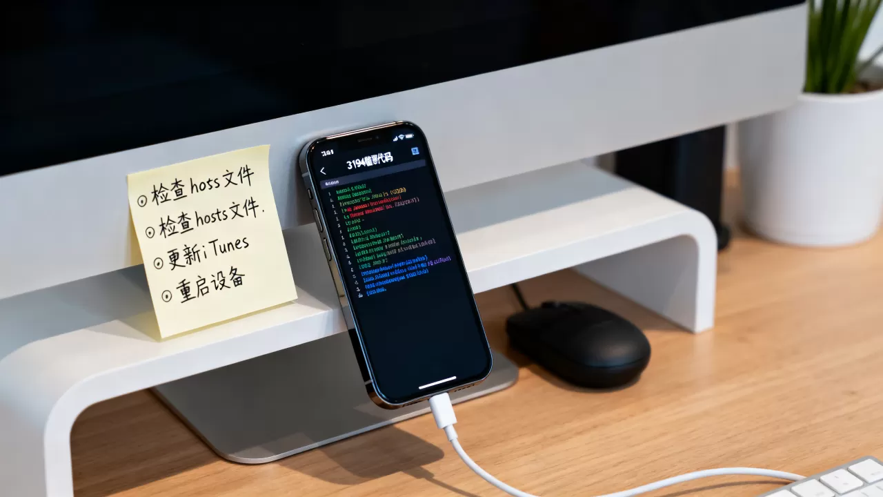 iPhone刷固件3194报错怎么办，iPhone3194错误代码解决方法
