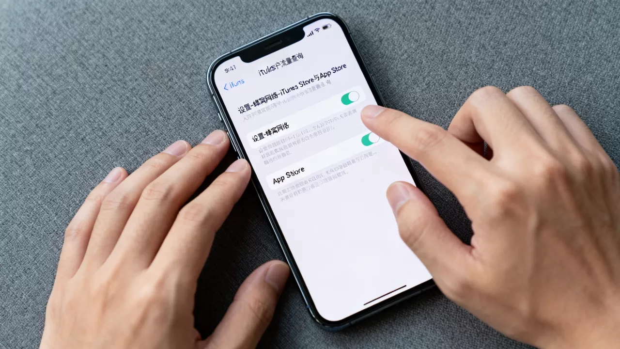 iPhone iTunes账户流量怎么查，iPhone iTunes账户流量