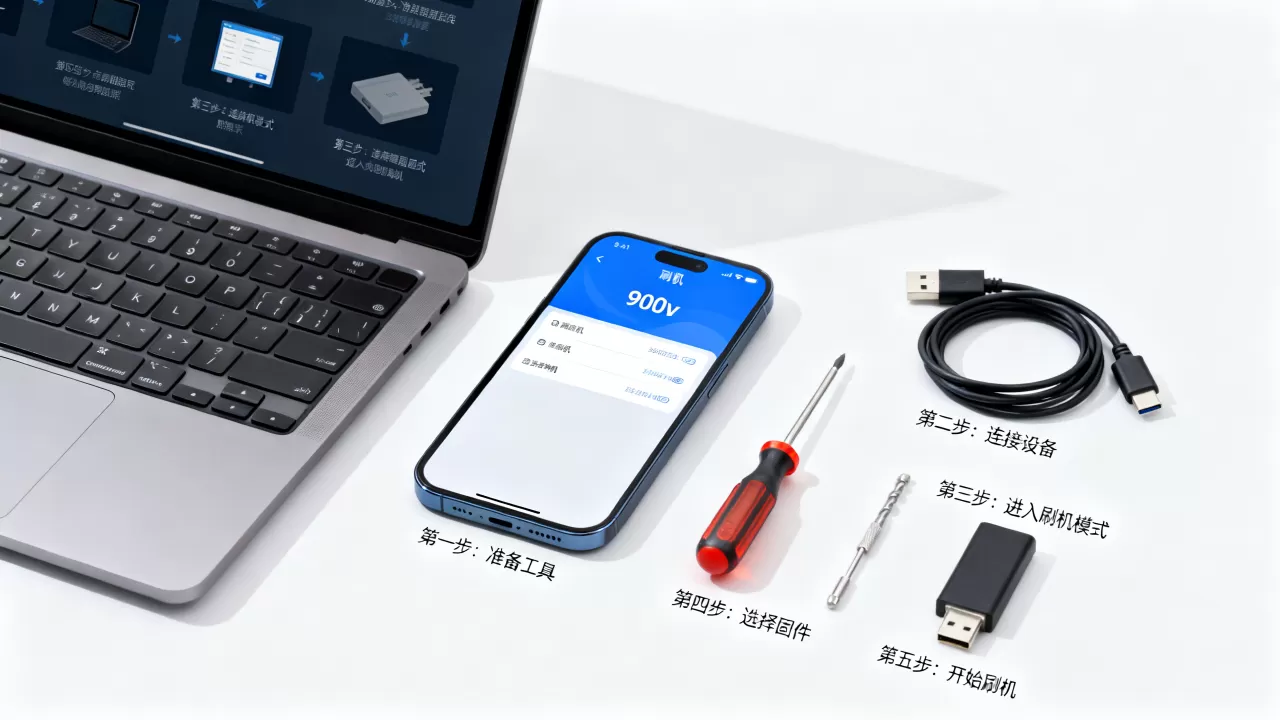 900v刷机教程，900v刷机失败怎么解决