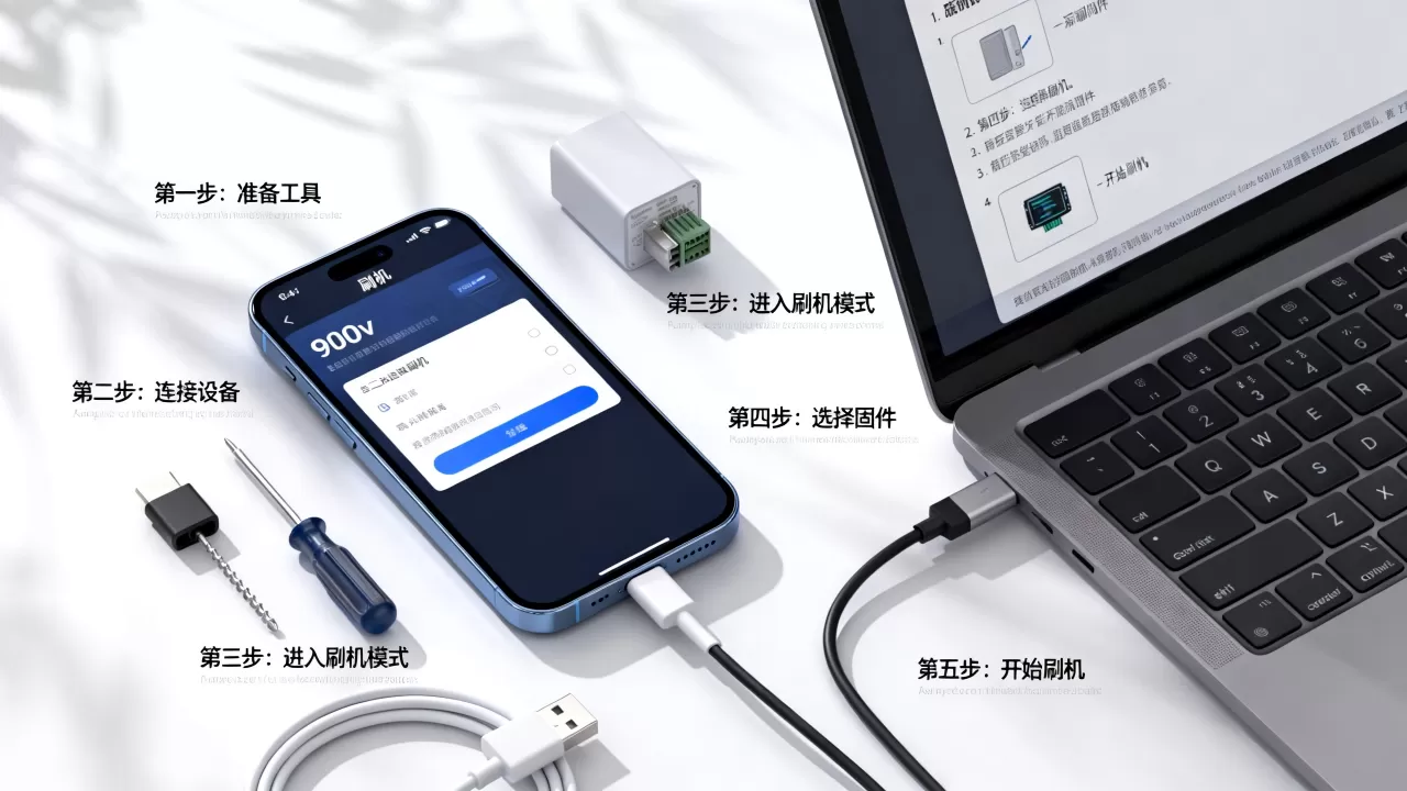 900v刷机教程，900v刷机失败怎么解决