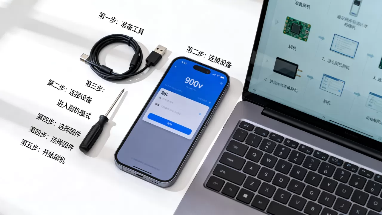 900v刷机教程，900v刷机失败怎么解决