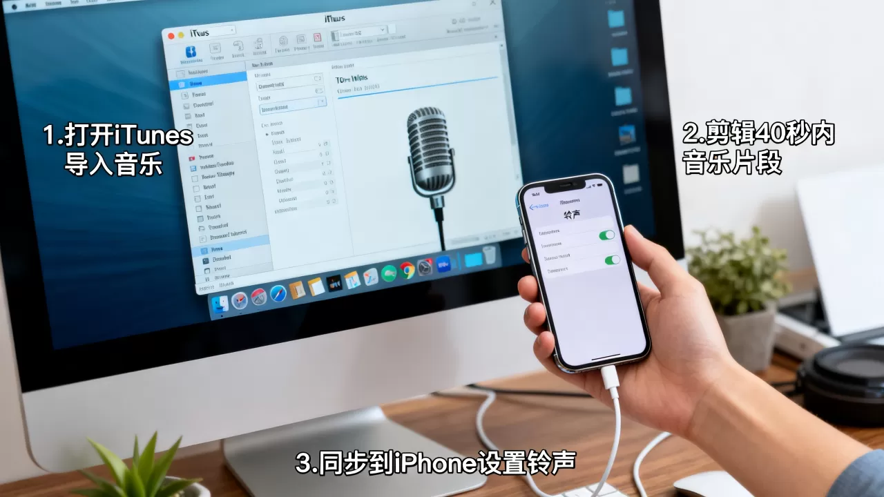 itunes制作iphone铃声教程，iphone怎么设置铃声