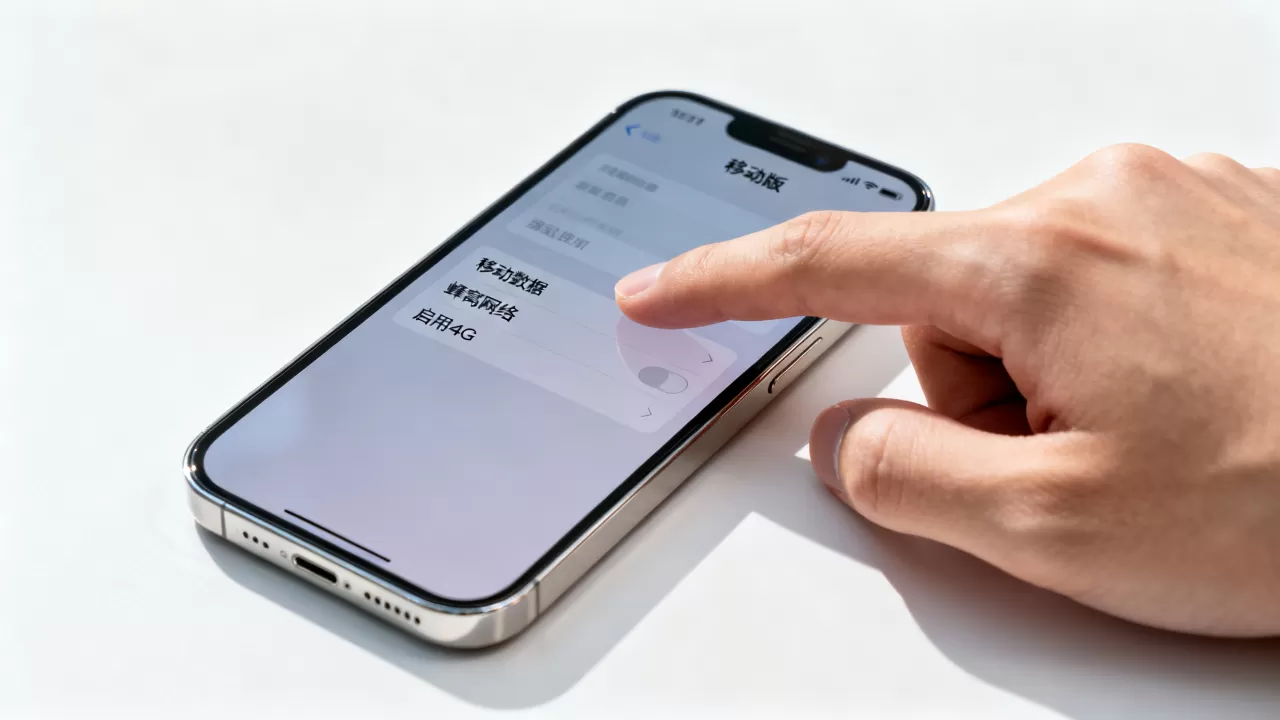 iphone看移动版怎么设置，iphone看移动版