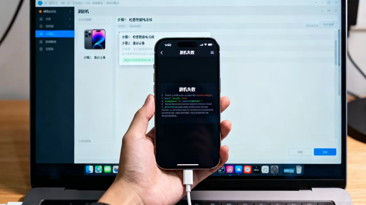 a1453刷机教程，苹果14pro max刷机失败怎么办