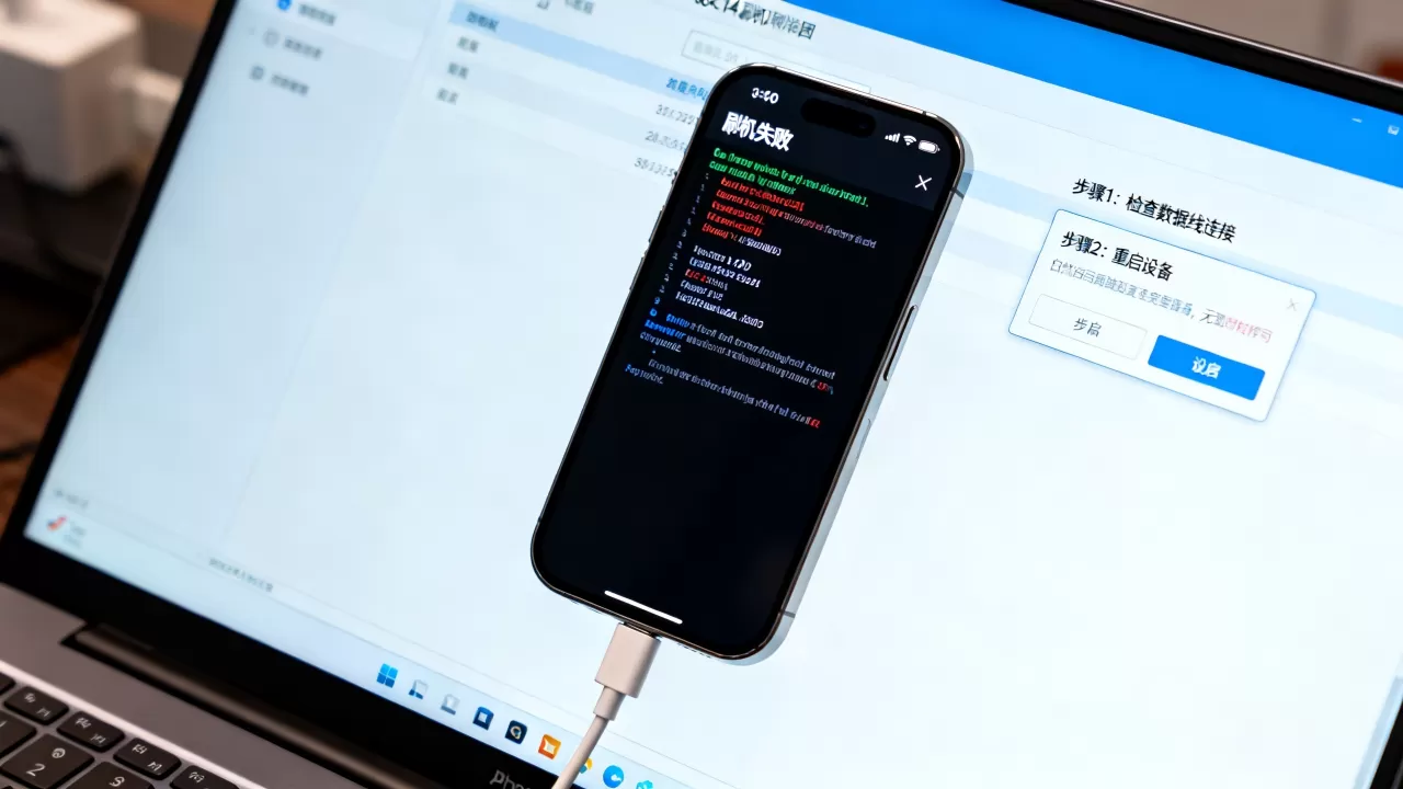 a1453刷机教程，苹果14pro max刷机失败怎么办