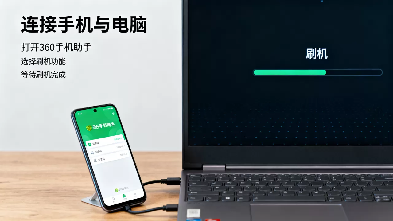 360刷机怎么用，360手机助手刷机教程