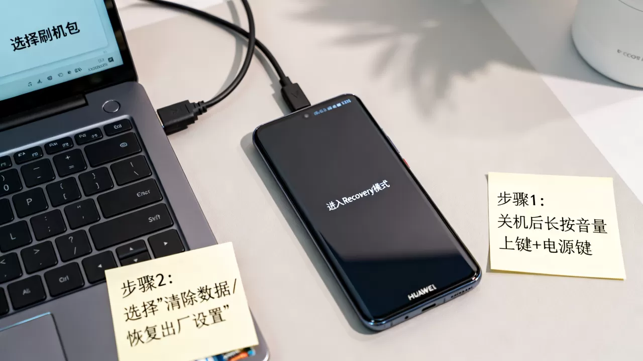 华为手机怎么手动刷机？华为手动刷机教程