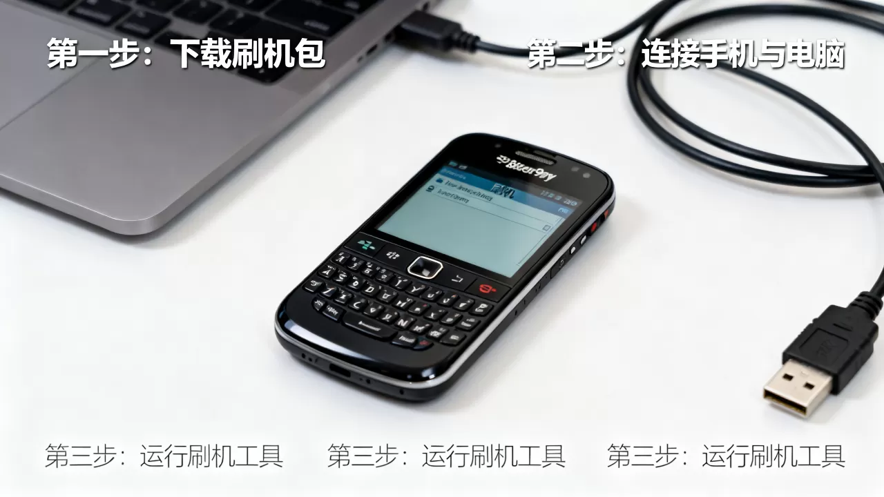 黑莓9000怎么刷机，黑莓手机刷机教程