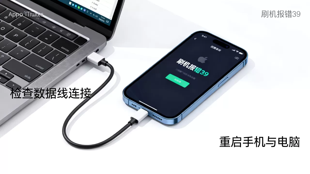 苹果刷机报错39怎么办，苹果手机刷机报错39解决方法