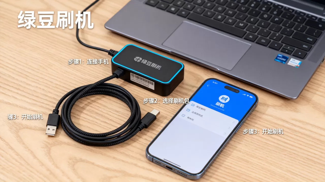 绿豆刷机怎么用，绿豆刷机教程