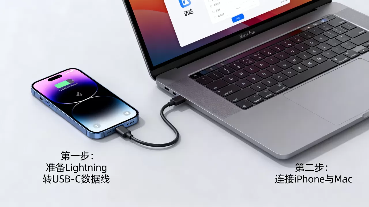 iphone怎么连接mac，iPhone连接Mac电脑教程