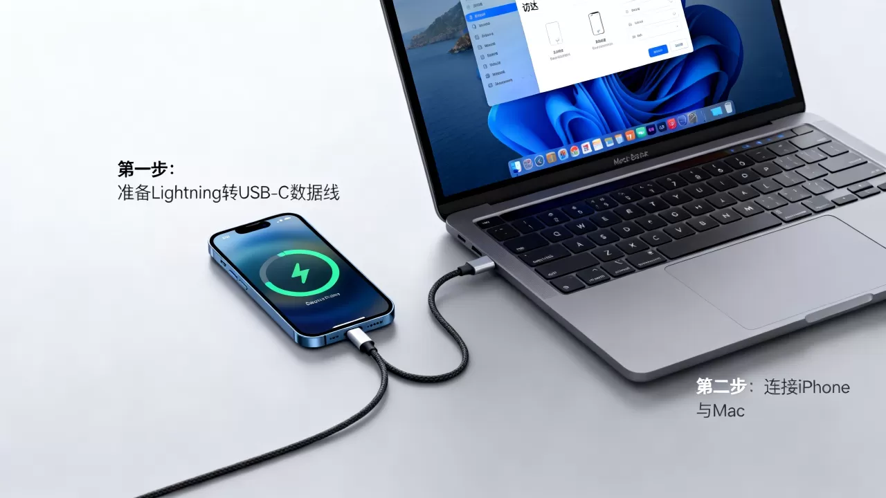 iphone怎么连接mac，iPhone连接Mac电脑教程