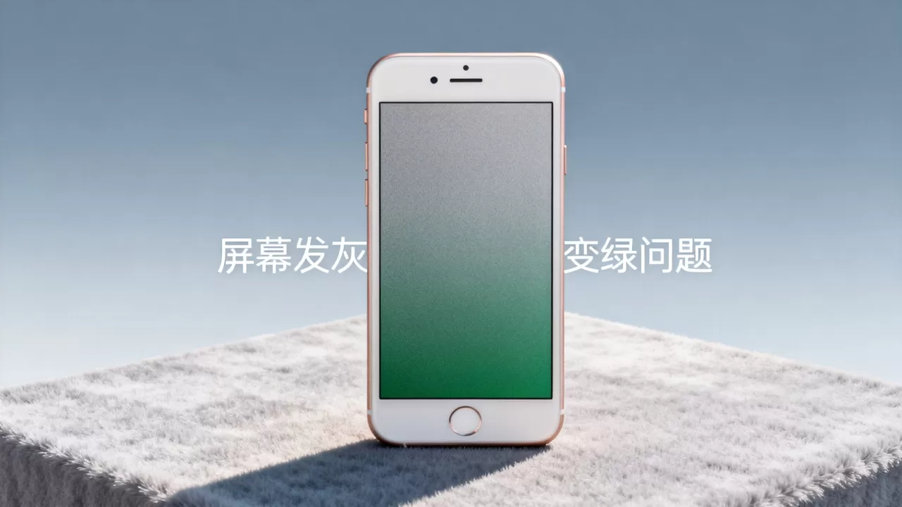 iPhone6灰度屏怎么解决？iPhone6屏幕发灰变绿