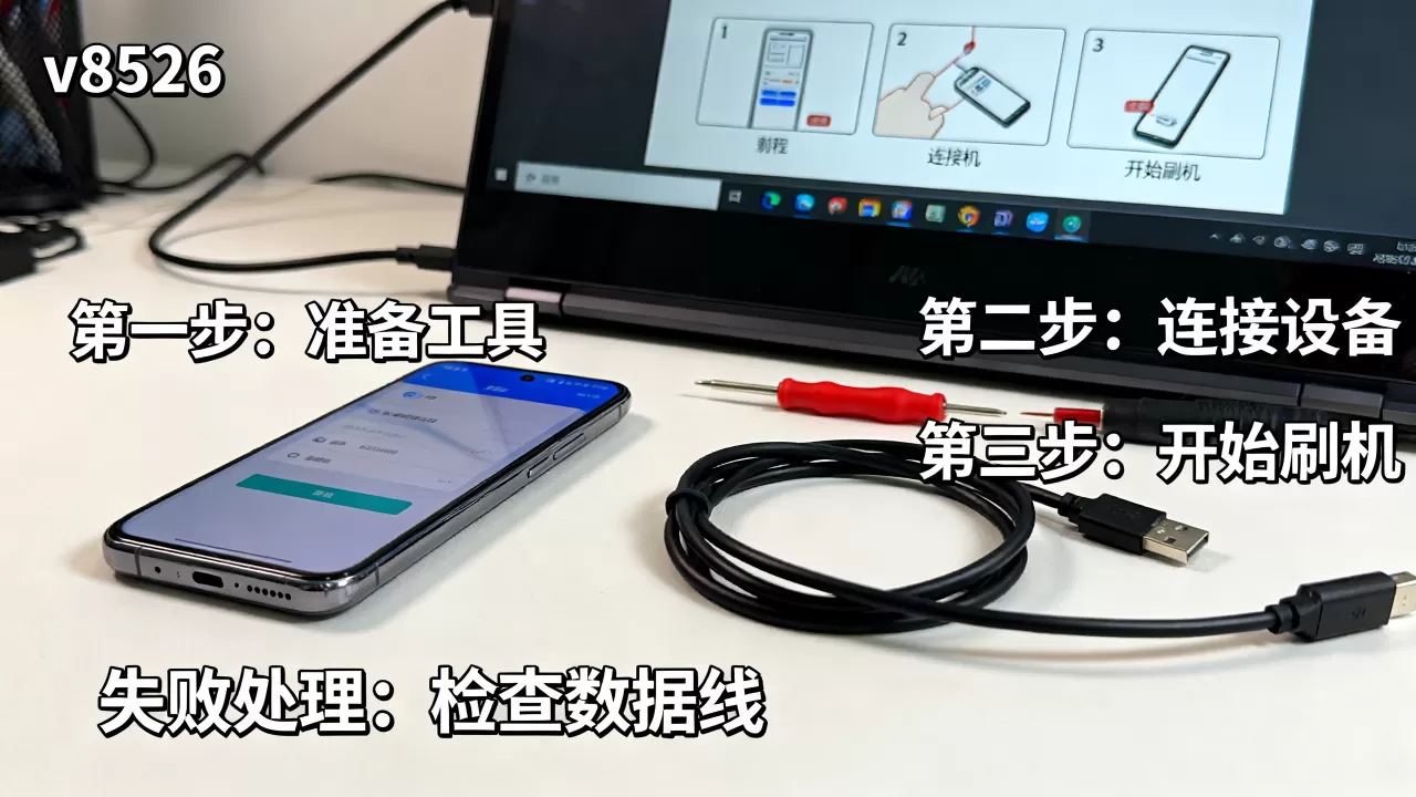 v8526刷机教程，v8526刷机失败怎么办