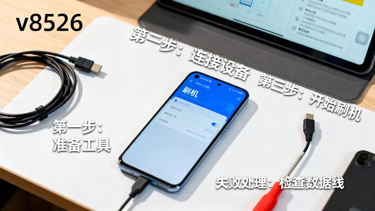 v8526刷机教程，v8526刷机失败怎么办