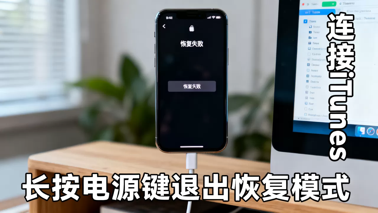 iphone 显示恢复失败怎么办，iphone 恢复模式失败