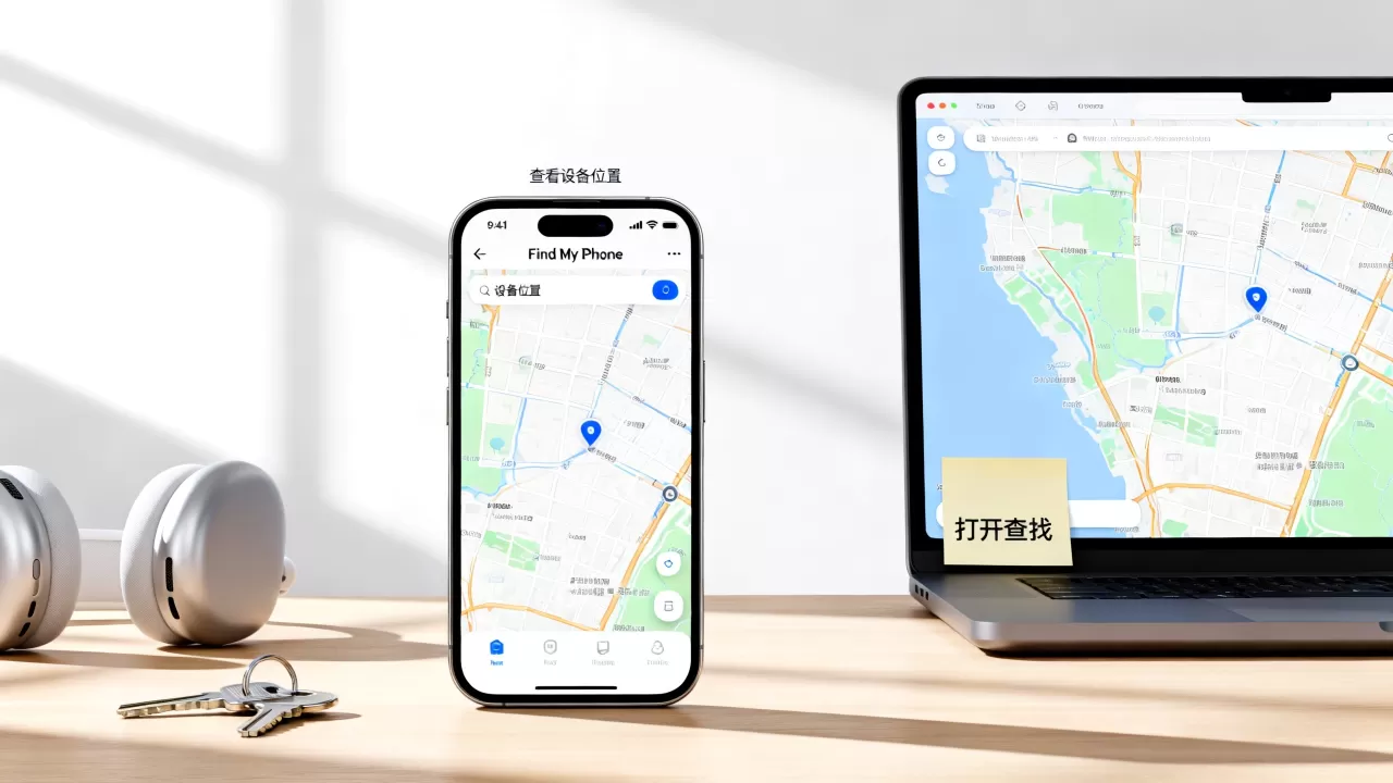 苹果find my iphone，苹果手机丢失了怎么定位