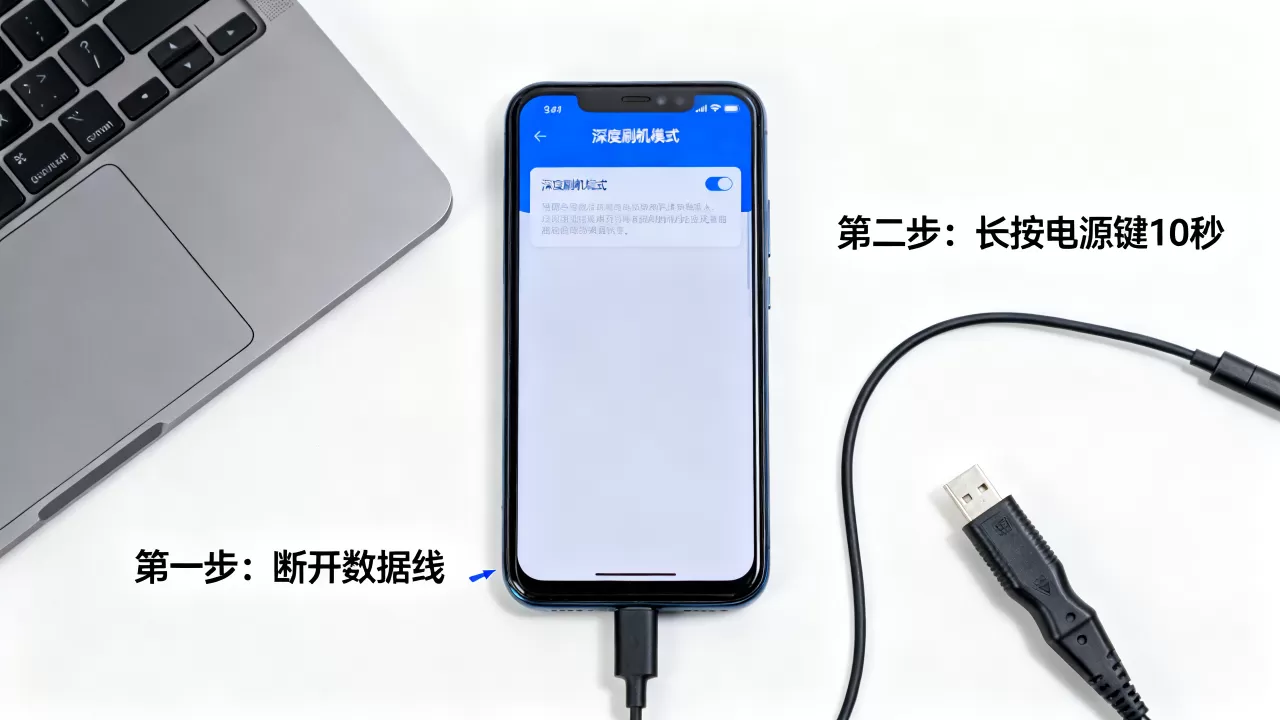 退出深度刷机模式怎么办，深度刷机模式退出方法