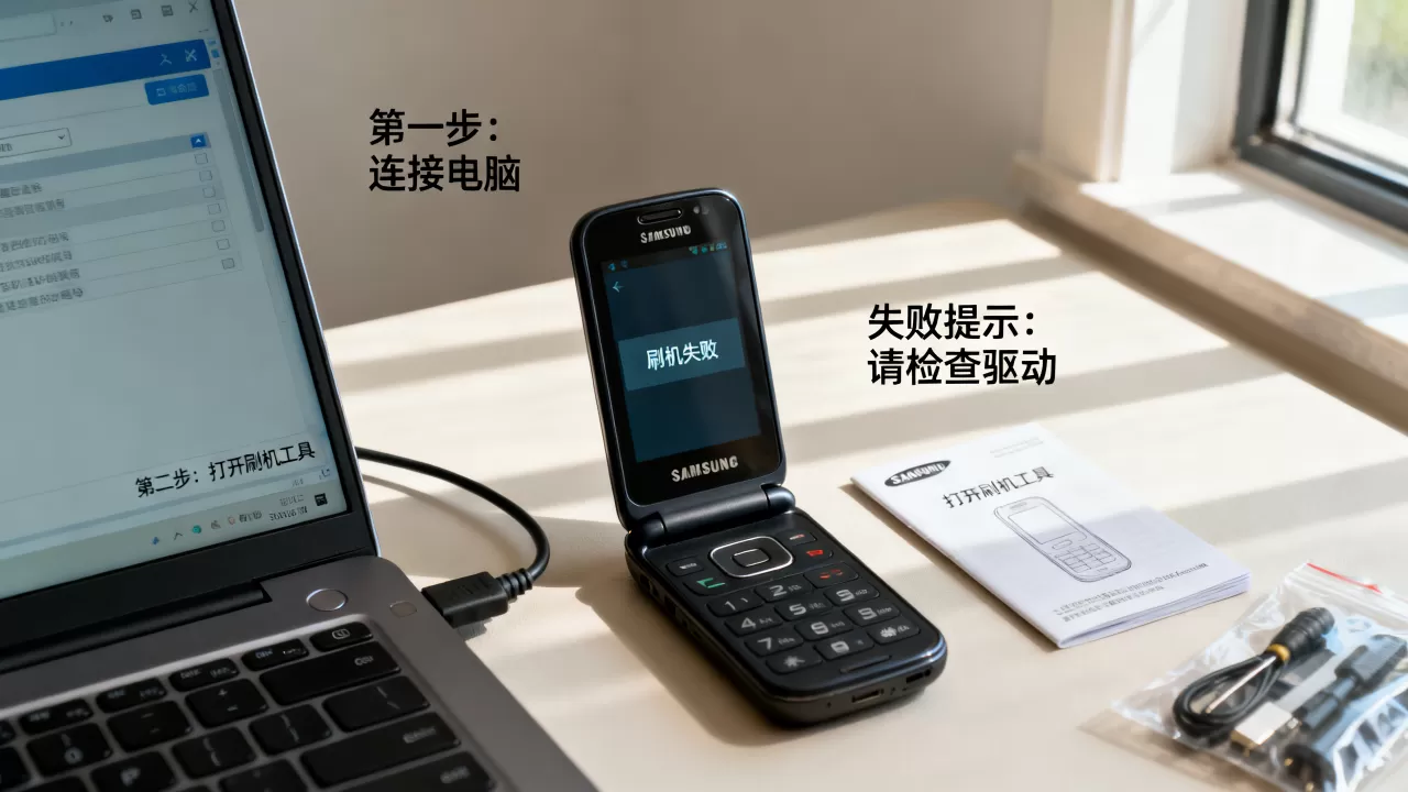 s5680刷机教程，三星s5680刷机失败怎么办