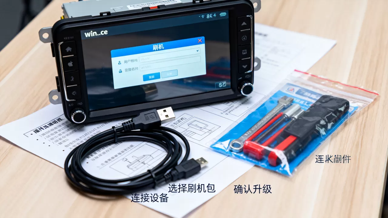 win ce导航刷机教程，win ce导航刷机