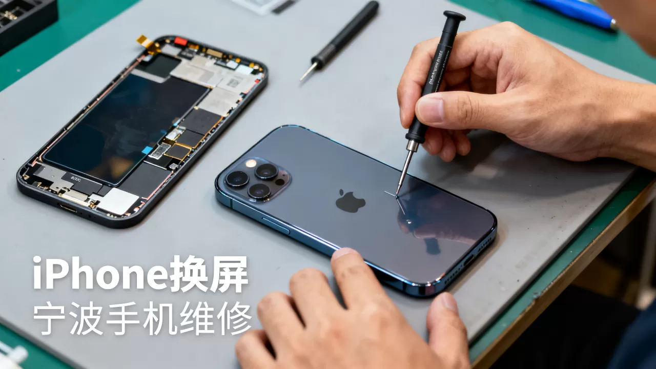 宁波iphone换屏多少钱，宁波手机维修