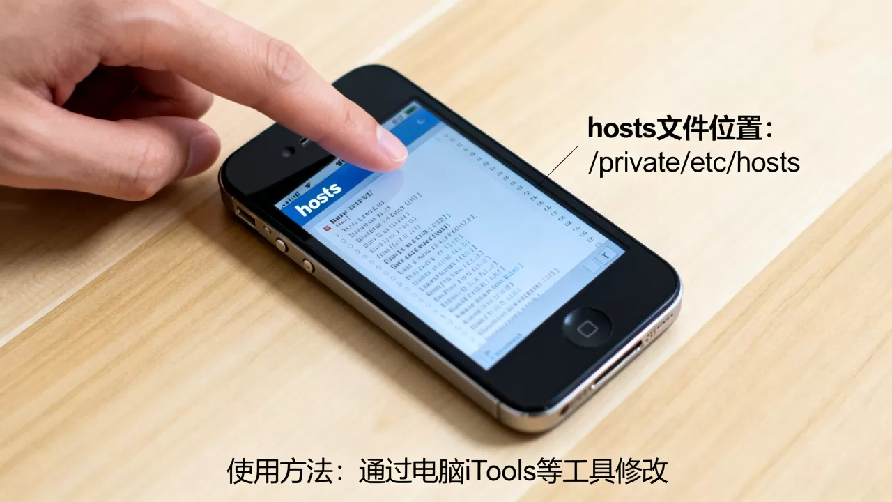 iphone4 hosts怎么用，iphone4 hosts在哪里