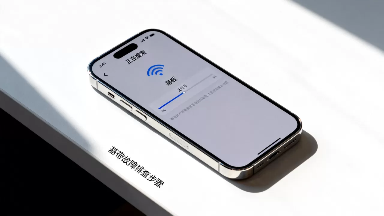 iphone正在搜索基带，iphone基带没信号怎么办