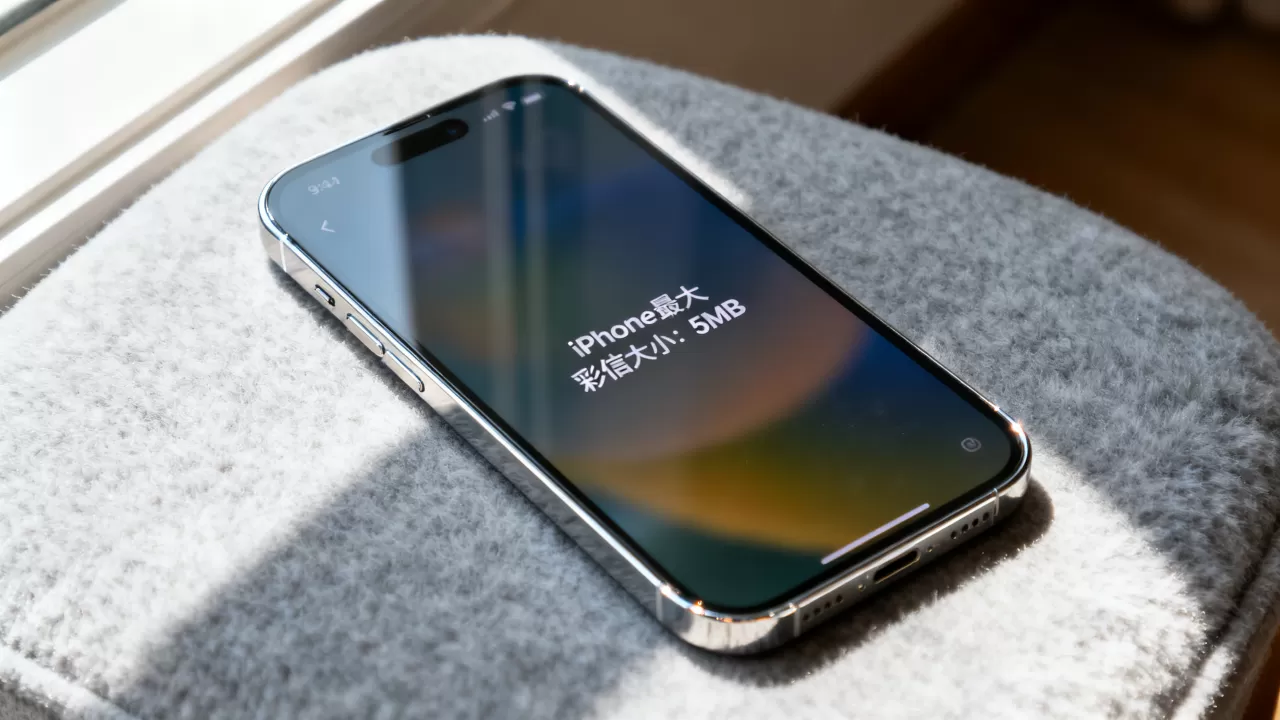iphone最大彩信大小是多少，iphone最大彩信大小