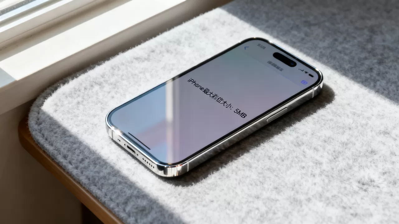 iphone最大彩信大小是多少，iphone最大彩信大小