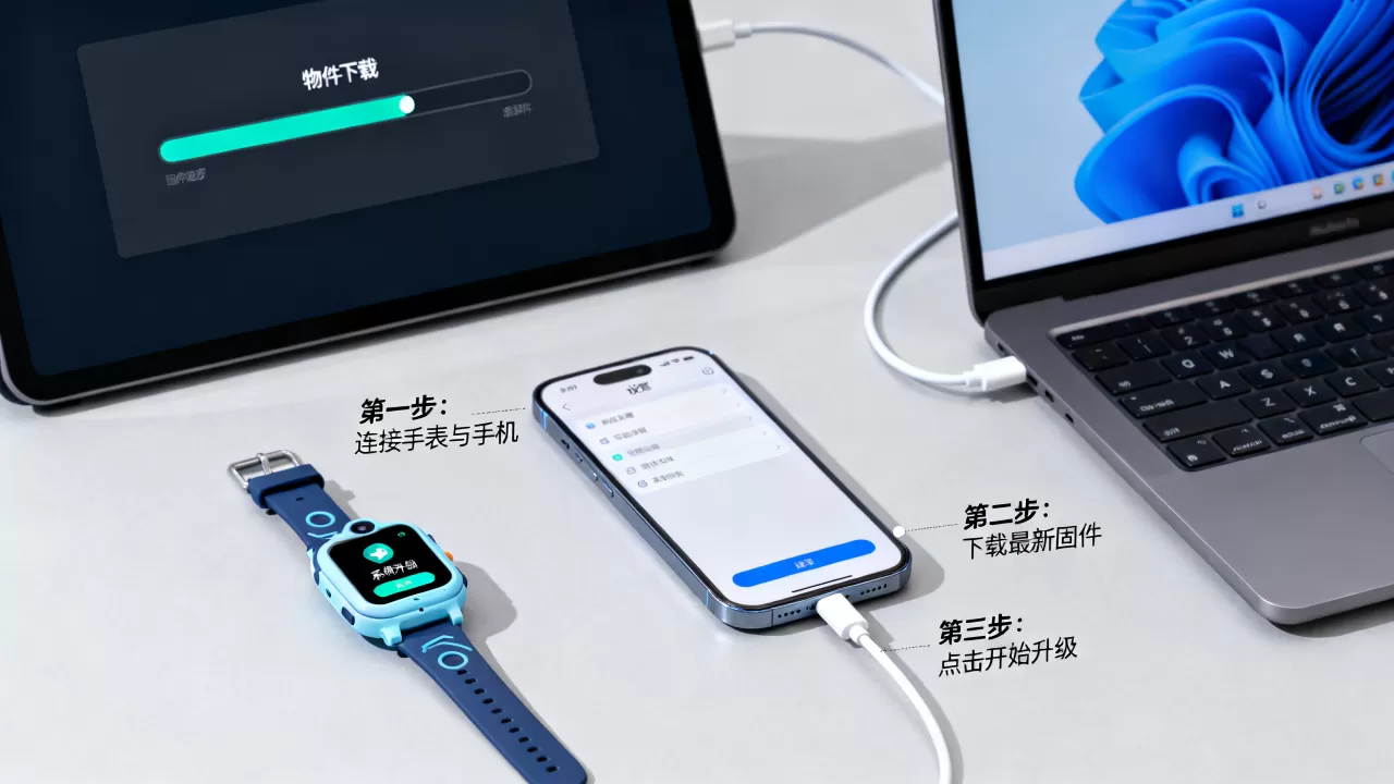 电话手表如何刷机？儿童智能手表系统升级教程