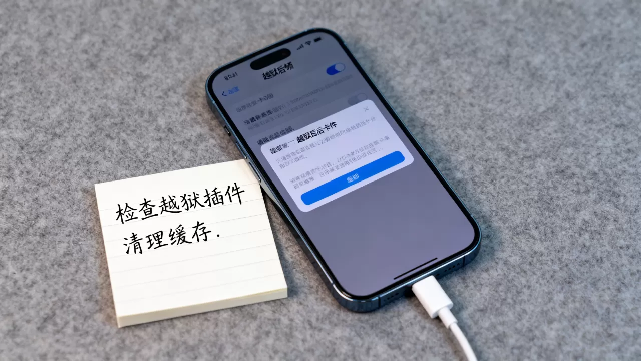 iphone越狱变卡怎么办，iphone越狱