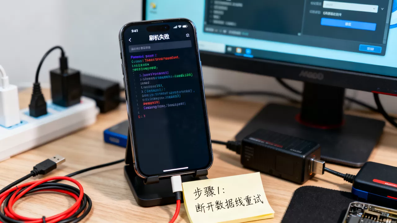 叔叔移动刷机失败怎么办，刷机教程