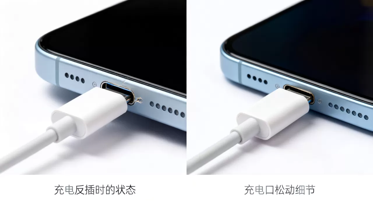 iphone充电反着插了怎么办，iPhone充电口松动