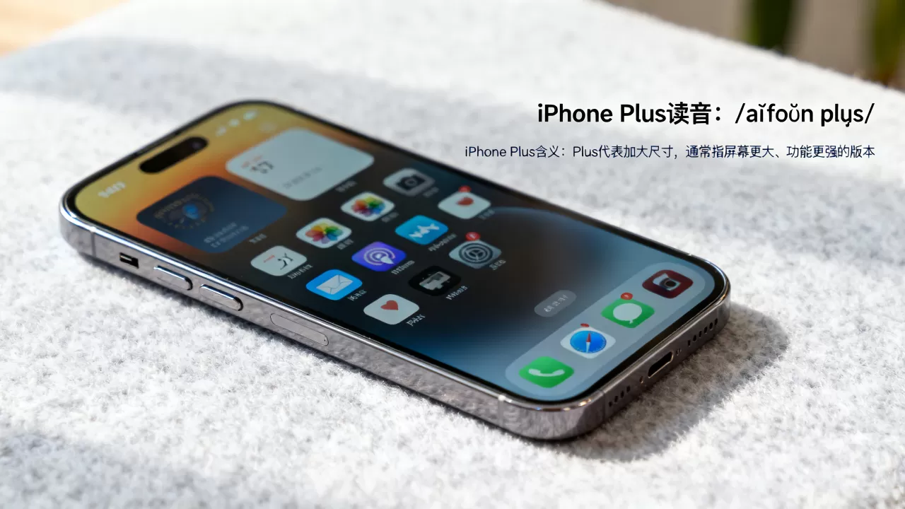 iphone plus怎么读，iphone plus是什么意思
