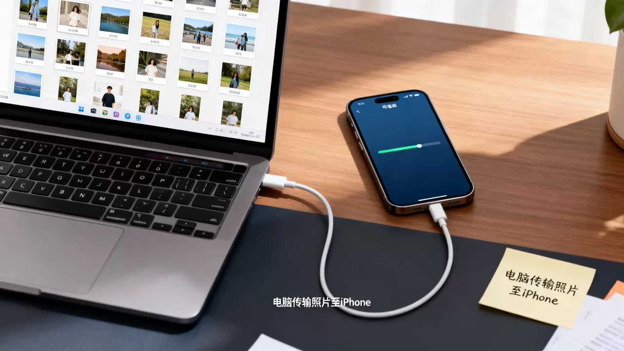 电脑怎么传照片到iphone？iphone电脑传输照片