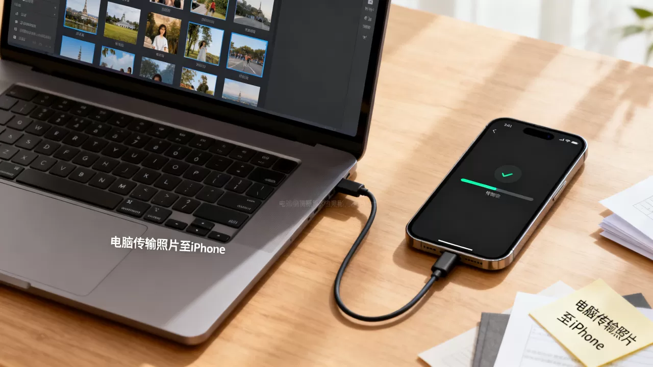 电脑怎么传照片到iphone？iphone电脑传输照片