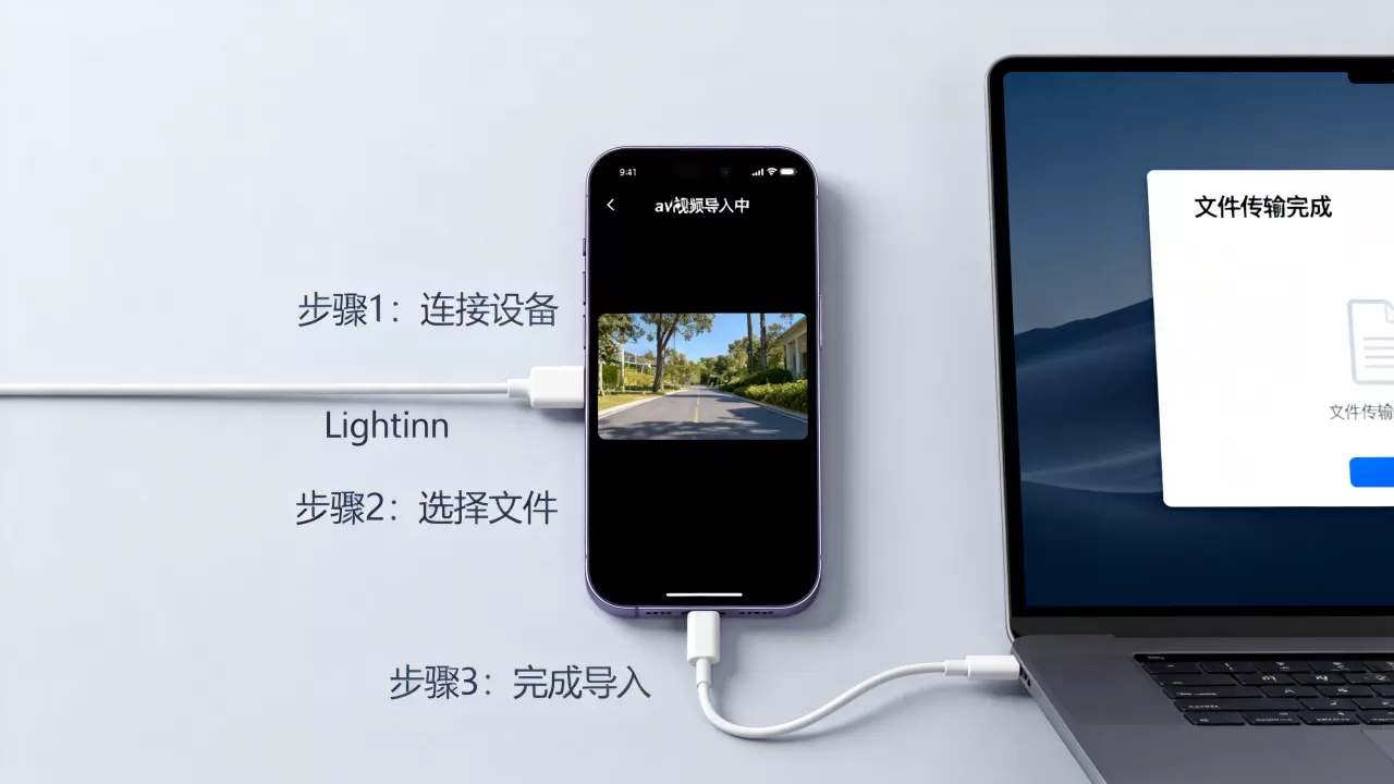 iphone怎么导入avi视频，iphone导入avi视频