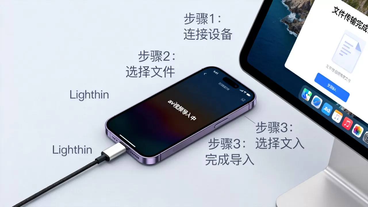 iphone怎么导入avi视频，iphone导入avi视频