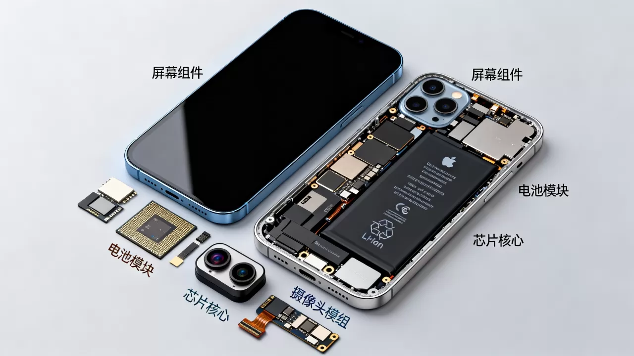 iphone成本分析，iphone手机成本构成
