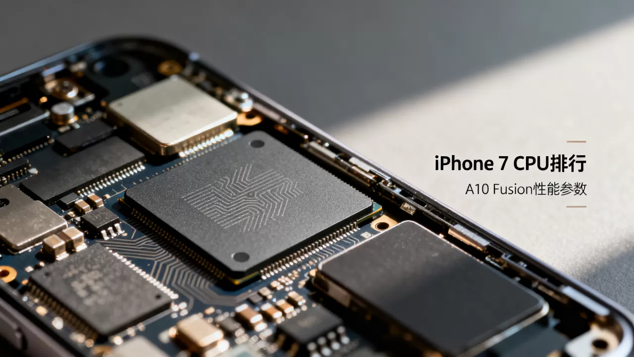 iphone7cpu排行，iphone7处理器性能怎么样