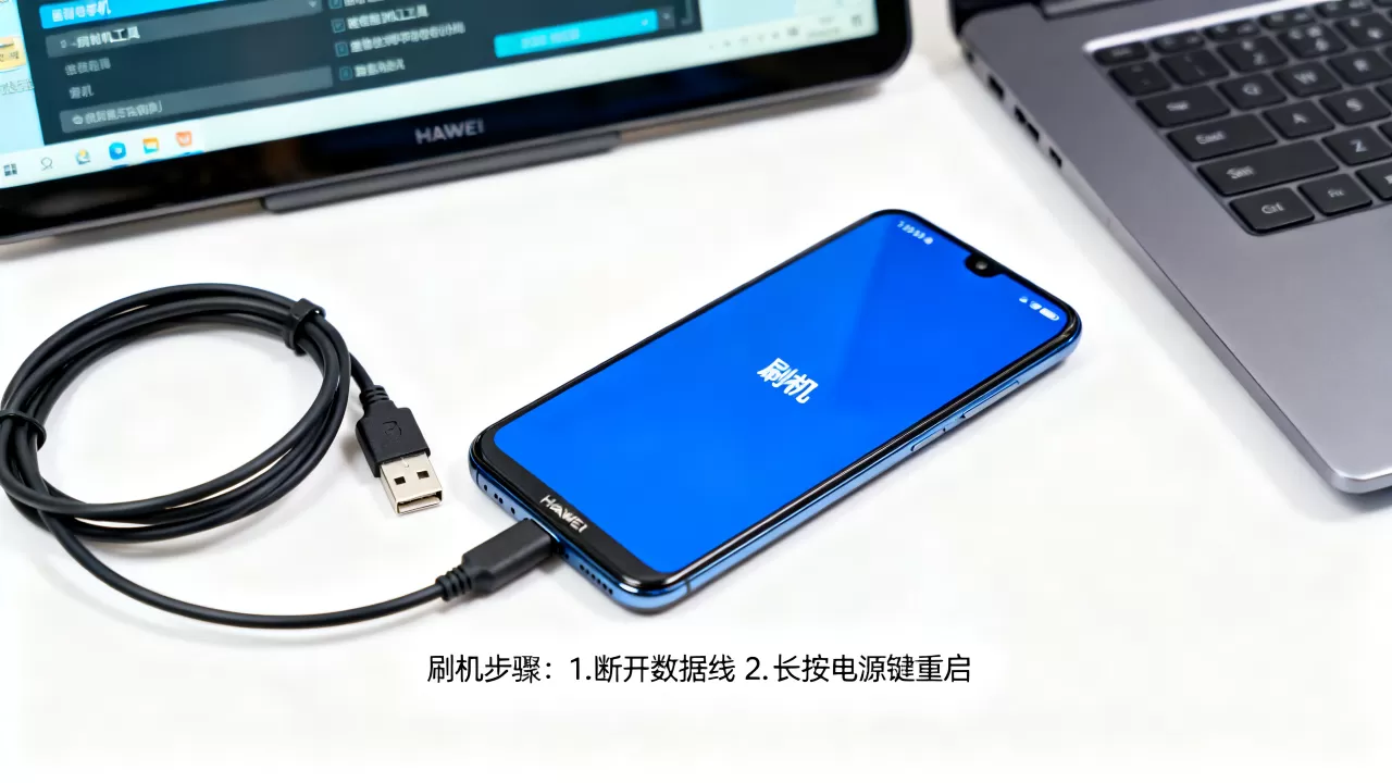 华为手机刷机蓝屏怎么办，华为手机刷机蓝屏