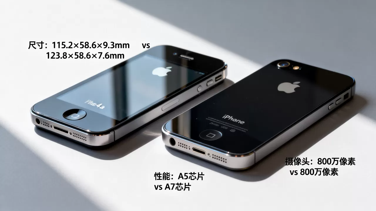 iphone4s还是iphone5s好，iphone5s和iphone4s区别