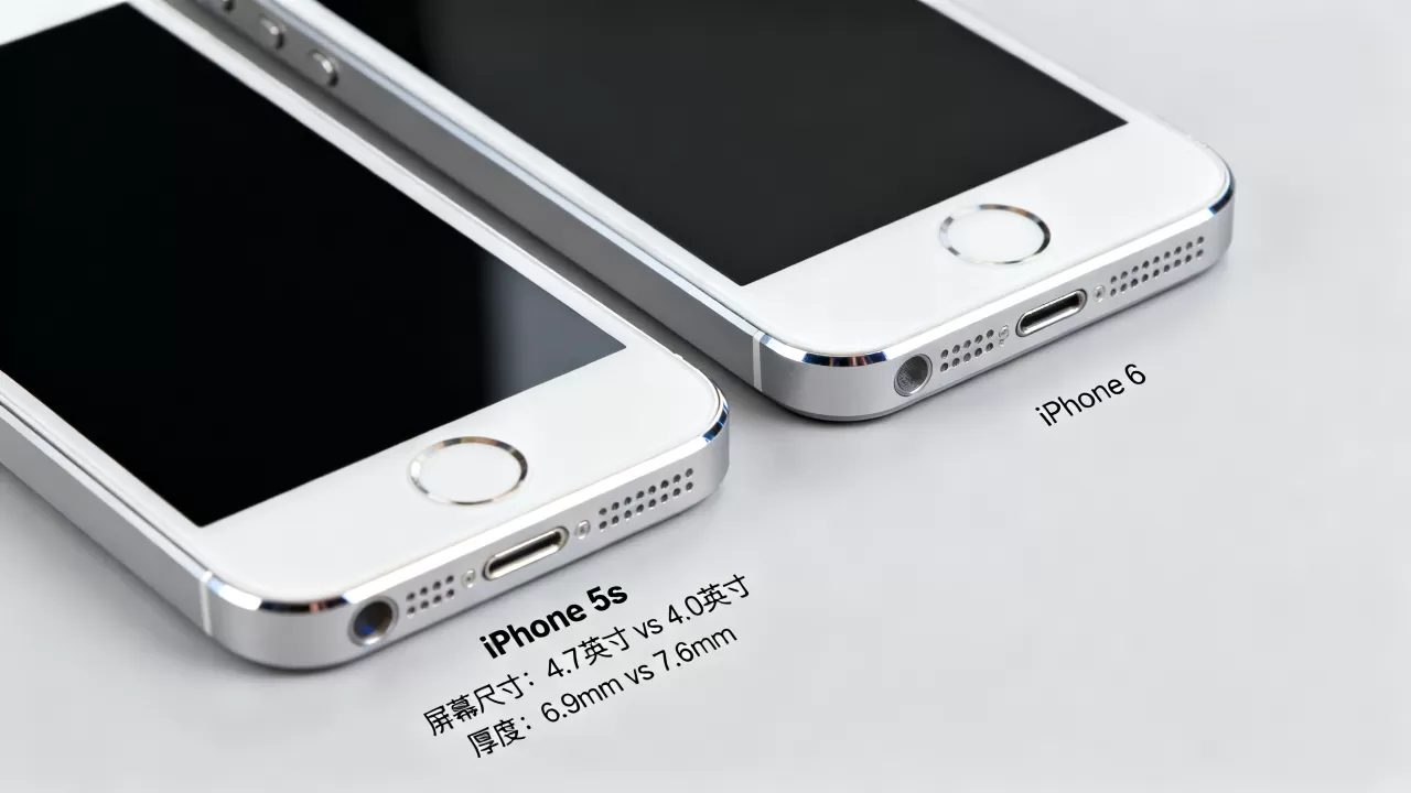 iphone6和iphone5s哪个好，iphone6和5s区别