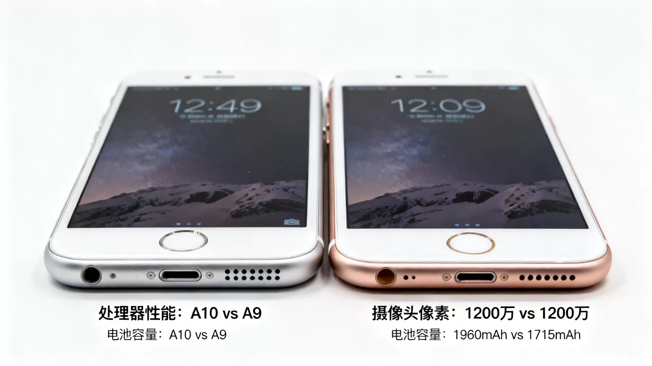买iphone7还是iphone6s，iPhone7和6s区别大吗