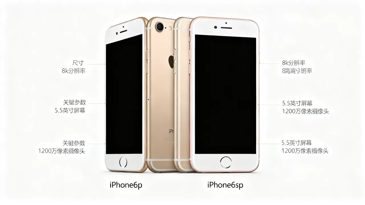iPhone6p与iPhone6sp区别，iPhone6p和6sp哪个值得入手