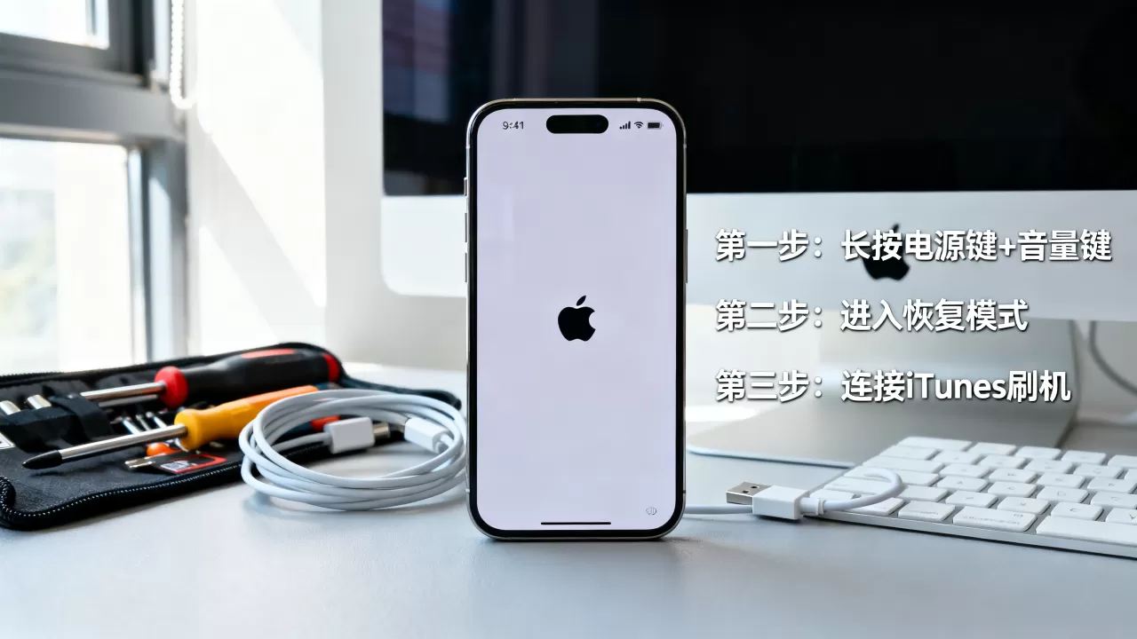 刷机卡在白苹果怎么办，白苹果怎么解决