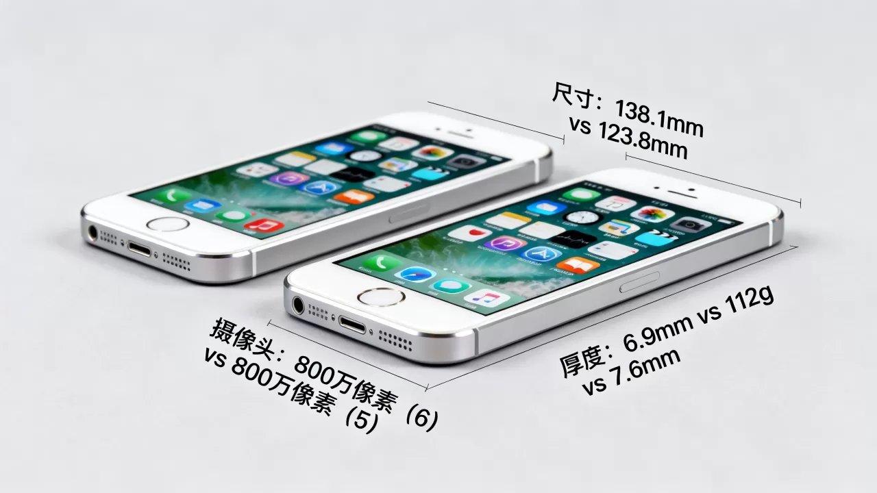 iphone6和iphone5的区别是什么，iphone6和iphone5区别