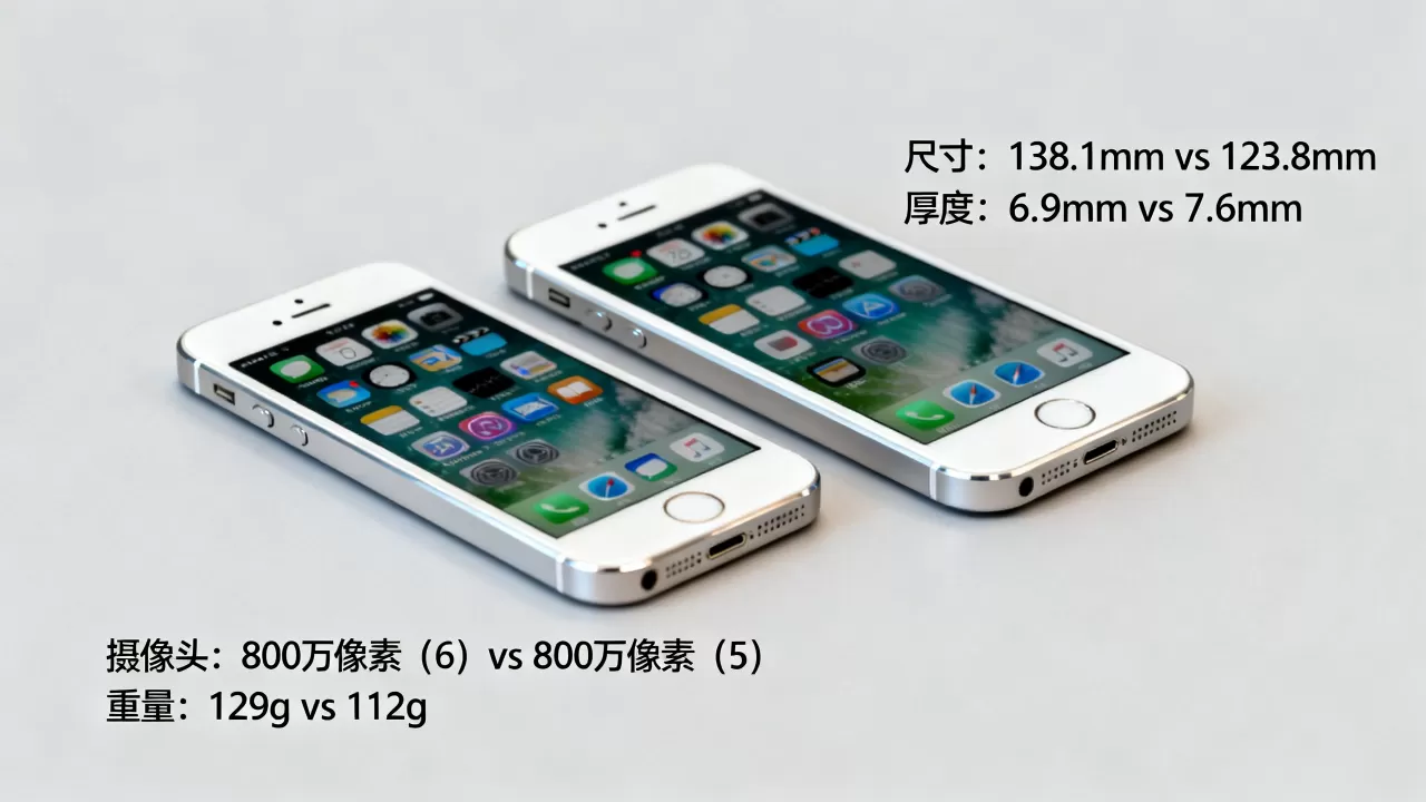 iphone6和iphone5的区别是什么，iphone6和iphone5区别