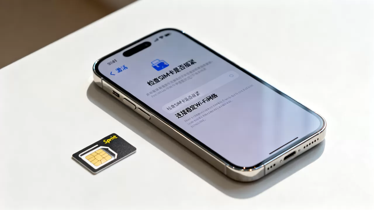 iphone sprint 激活不了怎么办，iphone激活